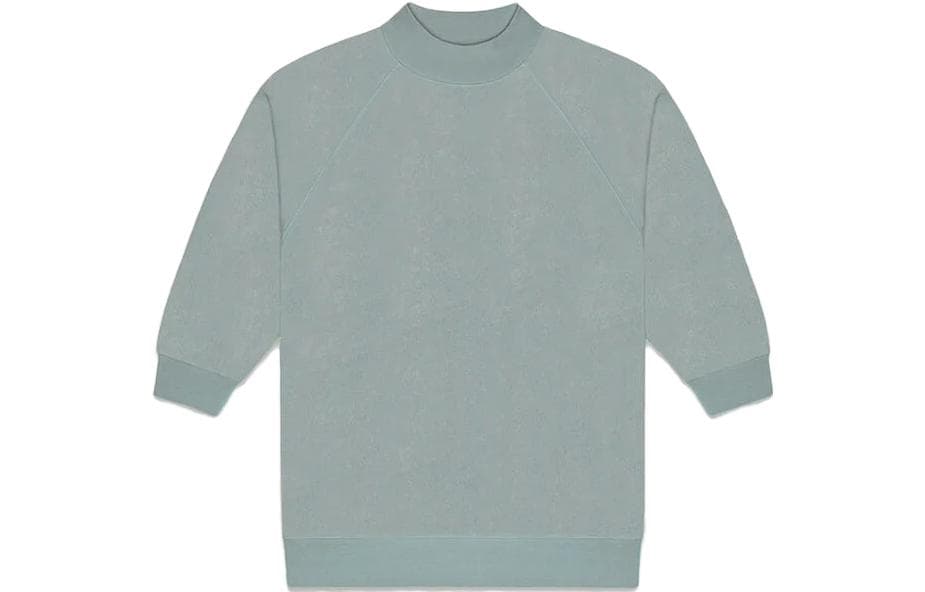 Кофта Fear of God Essentials Drop2 SS23 Women's Terry Cloth 34 Mock Neck Sweatshirt Sycamore - изображение 1