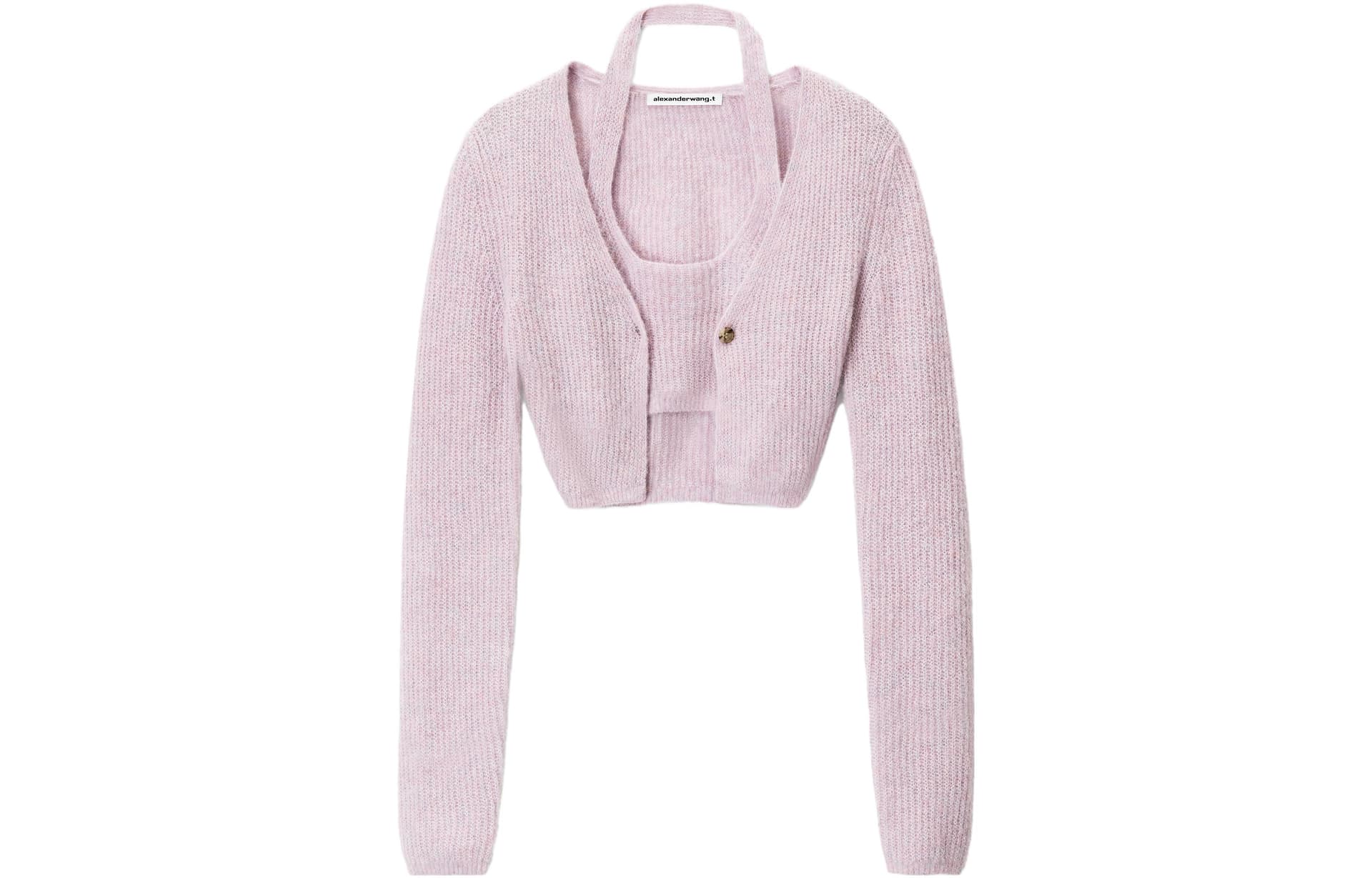 Кофта Alexander Wang Трикотаж Женский Фиолетовый - изображение 1