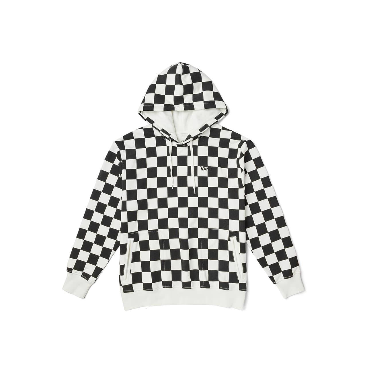 Худи Vans Черно-белая шахматка Женские Толстовка - изображение 1