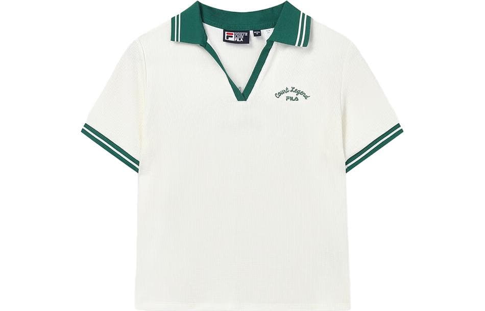 FILA Поло Женское Облачный Белый - изображение 1