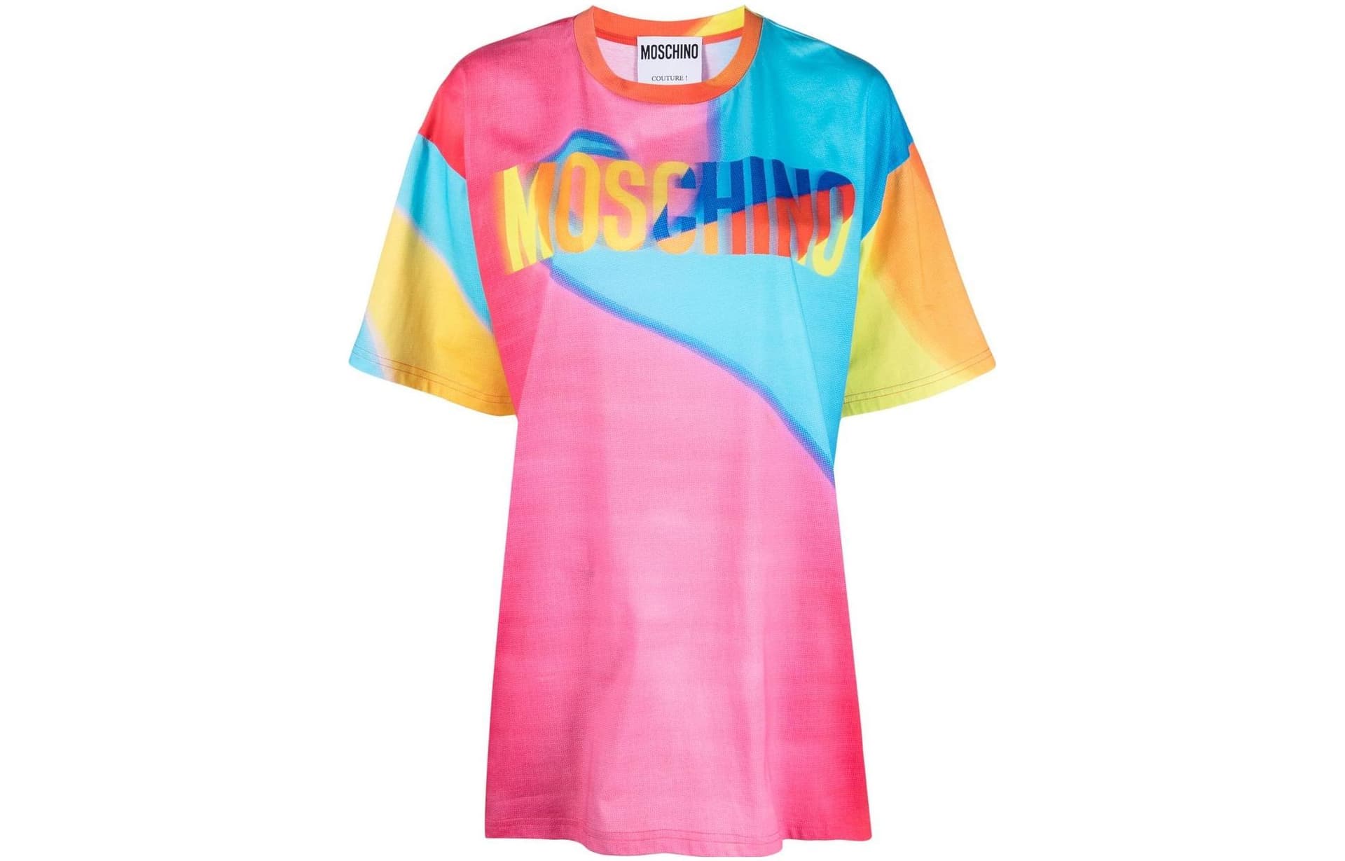 Футболка MOSCHINO Многоцветные Женские Футболки - изображение 1