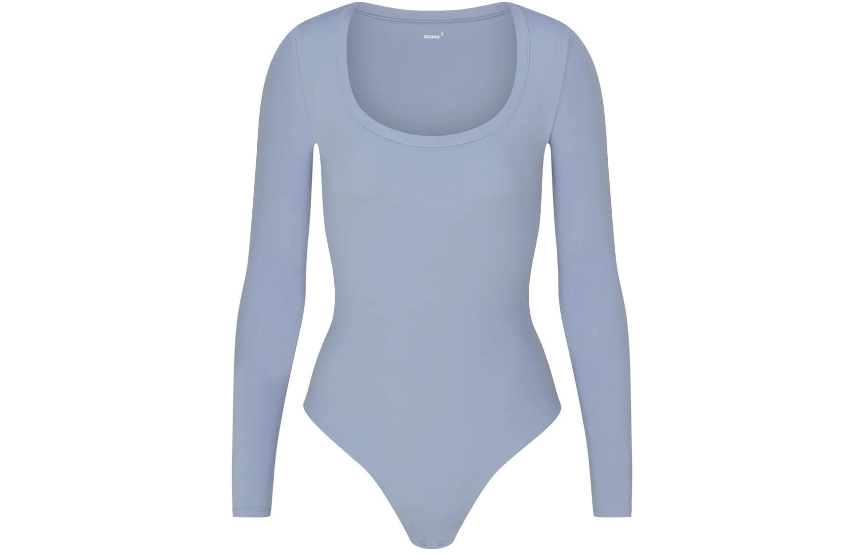 Кофта SKIMS FITS EVERYBODY LONG SLEEVE SCOOP BODYSUIT - изображение 1