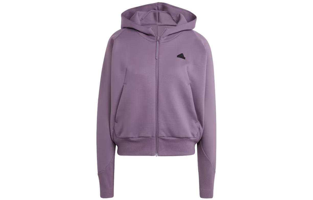 Худи adidas SS24 Z.N.E. Full-Zip Hoodie Logo - изображение 1