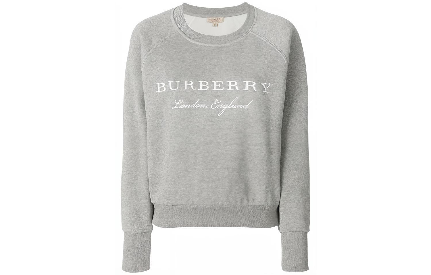 Худи Толстовка Burberry Женское Серое - изображение 1