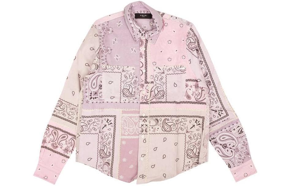 Блузка AMIRI Розовые Женские Рубашки - изображение 1