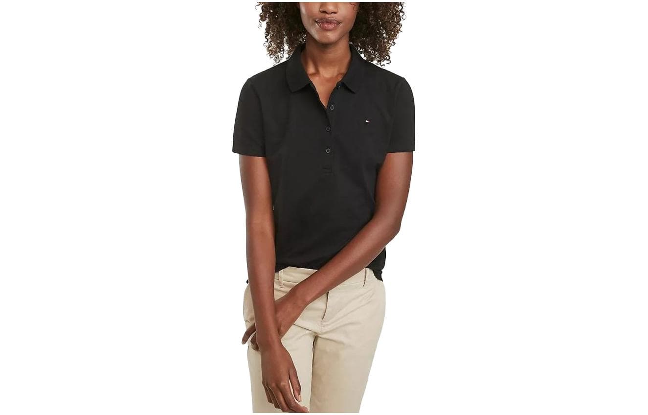 Tommy Hilfiger Regular Fit Essential Stretch Cotton Polo - изображение 1