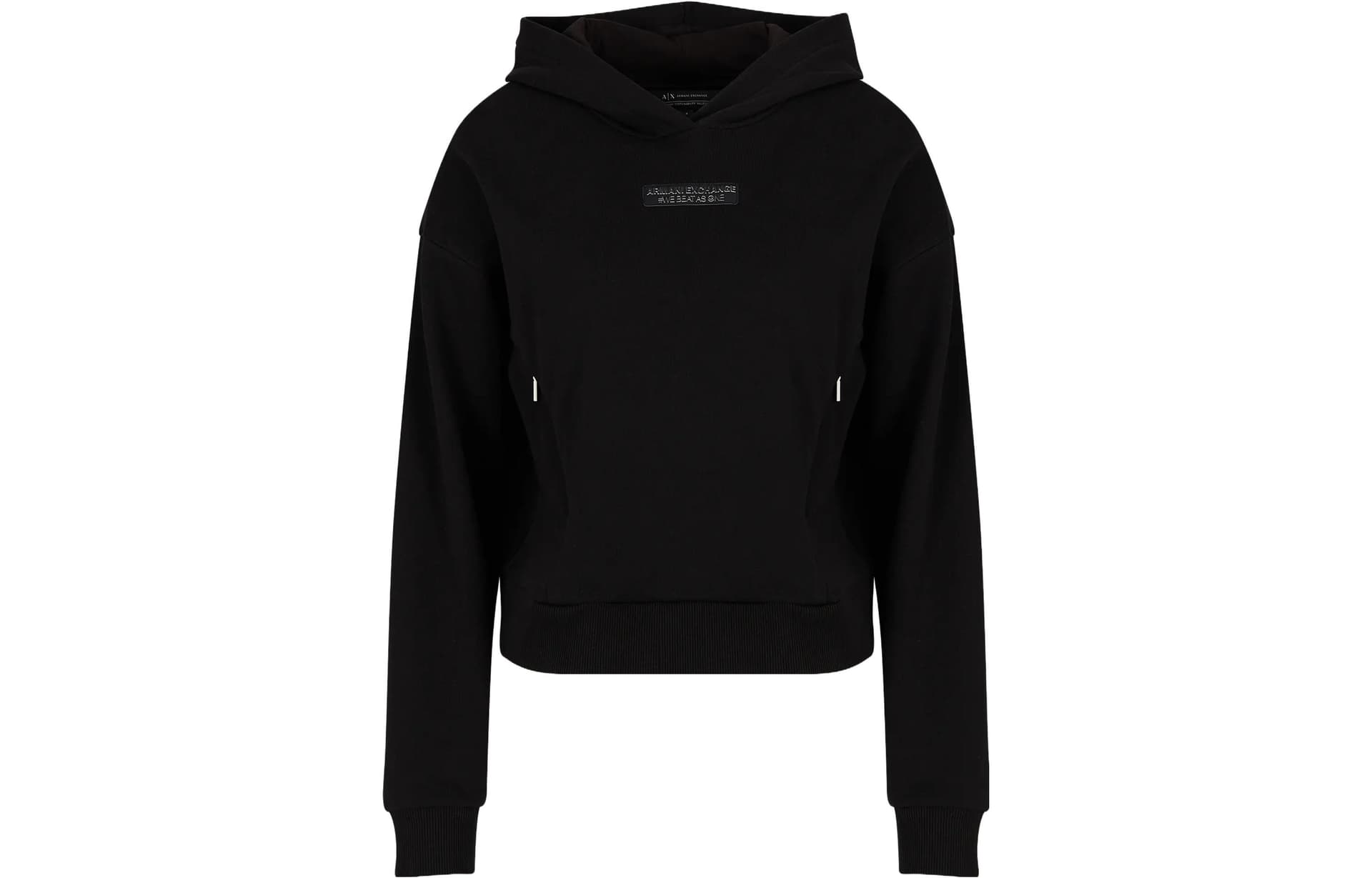 Худи ARMANI EXCHANGE Черные Женские Толстовки - изображение 1