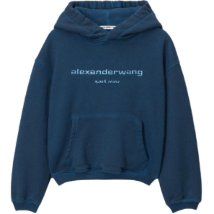 Худи Alexander Wang Толстовка Женская Морской Синий - изображение 1