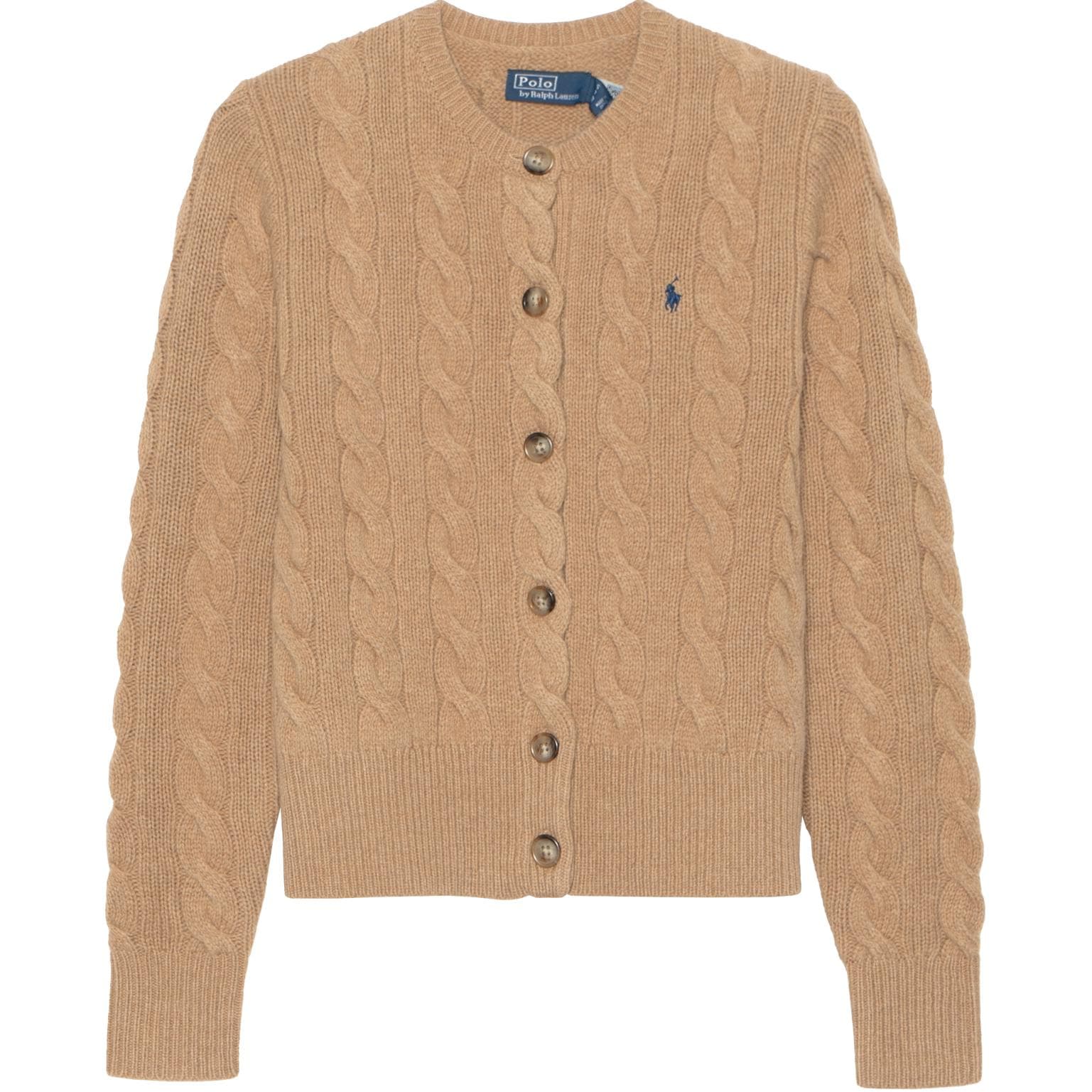 Кофта Polo Ralph Lauren Cable-Knit Wool-Cashmere Cardigan - изображение 1