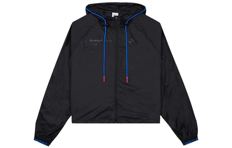 Куртка Nike x OFF-WHITE Windbreaker Black - изображение 1