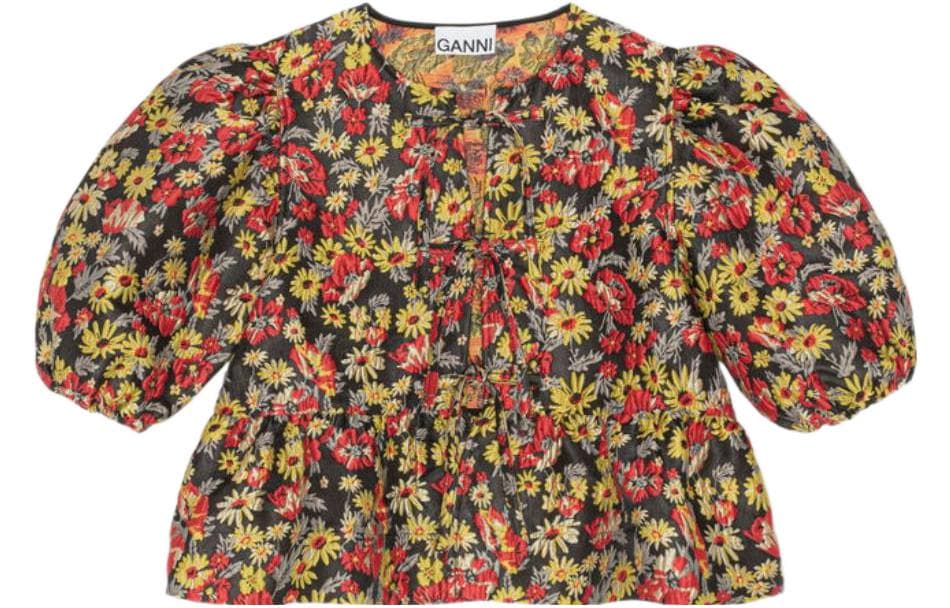 Блузка GANNI FW22 3D - изображение 1
