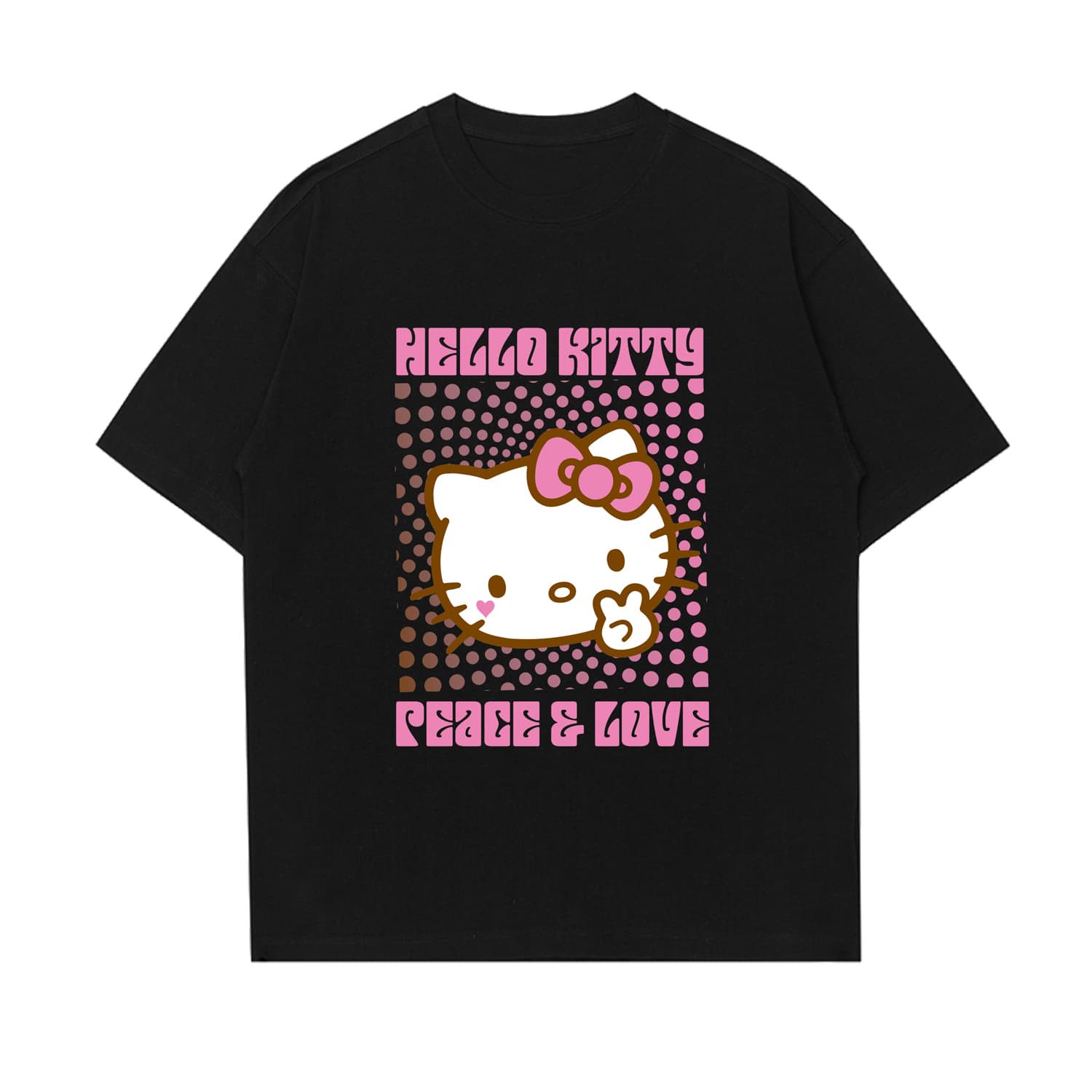 Футболка Sanrio x Hello Kitty Хелло Китти T-рубашка унисекс - изображение 1