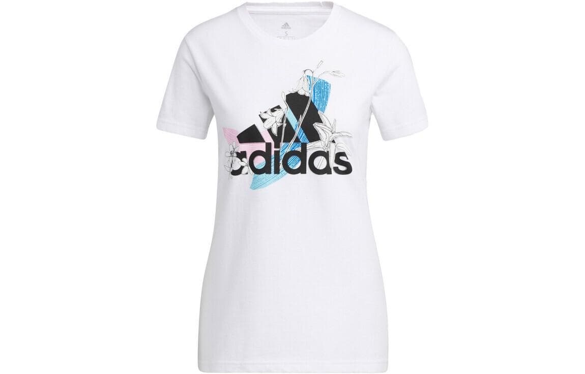 Футболка Adidas Белые Женские Футболки - изображение 1