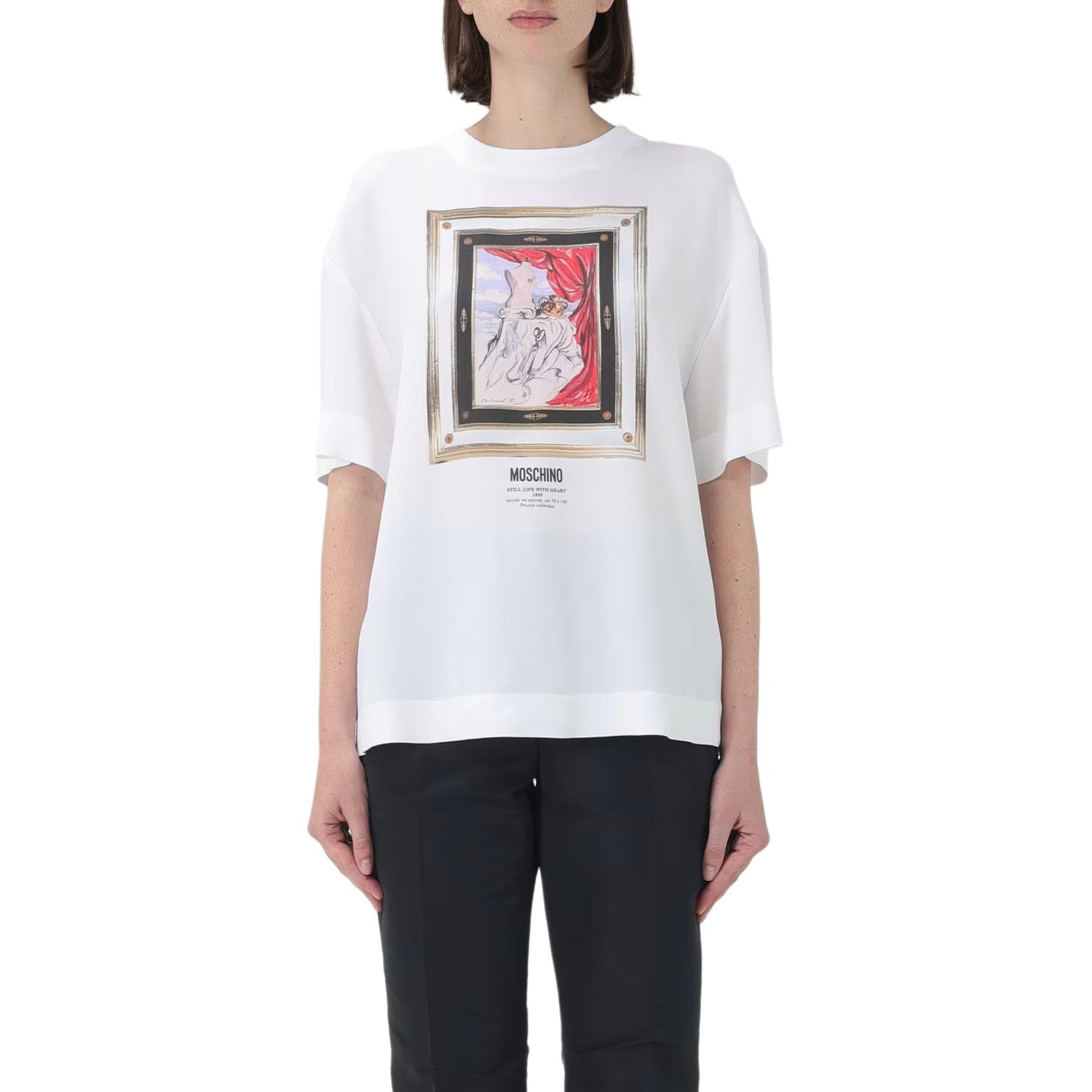 Футболка MOSCHINO Logo T - изображение 1