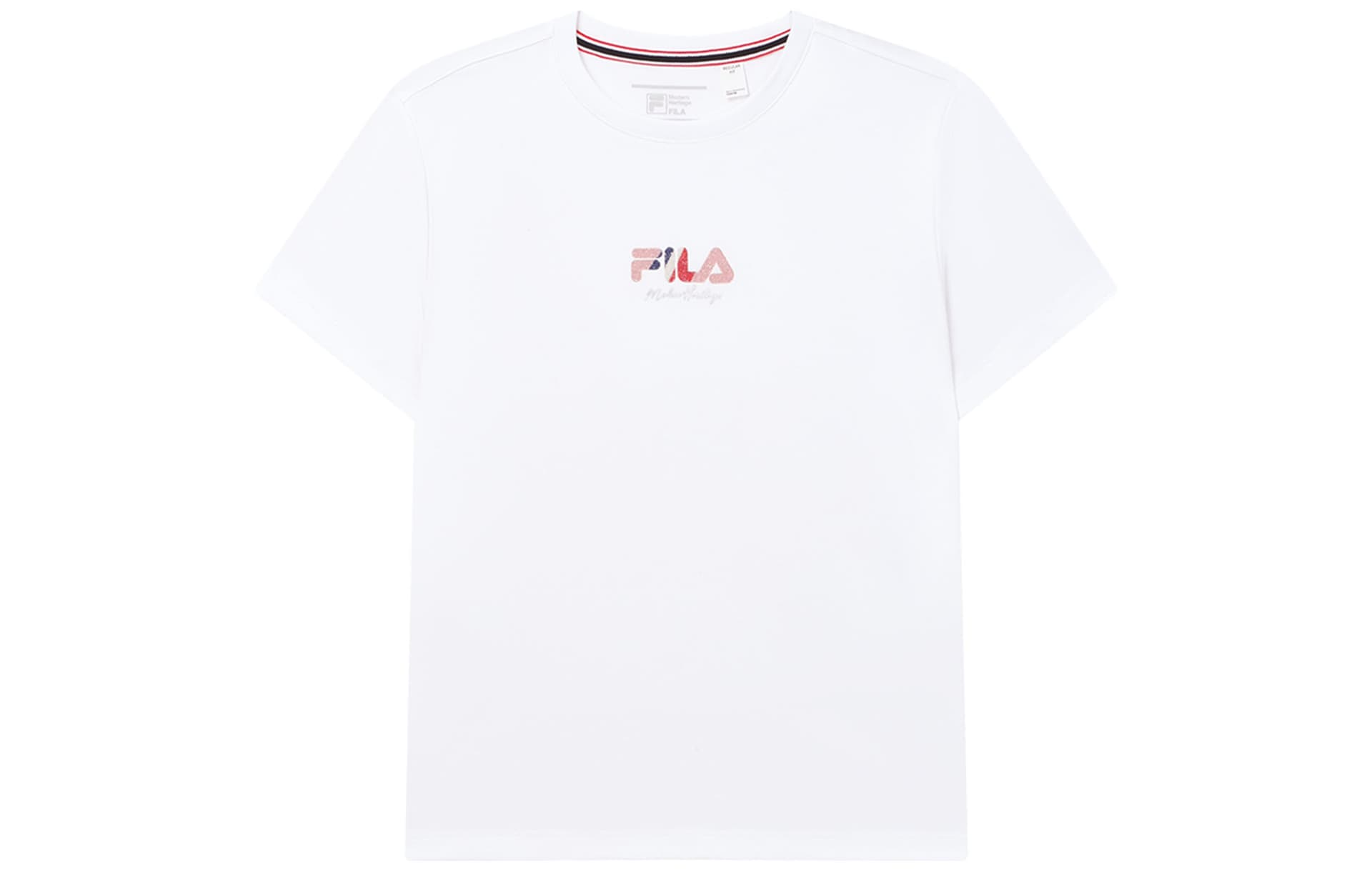 Футболка FILA T Рубашка Женская Стандартная Белая - изображение 1