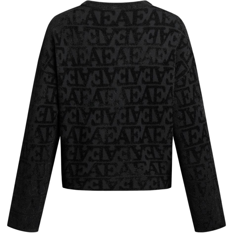 Кофта EMPORIO ARMANI FW24 Трикотаж Женский Черный - изображение 2