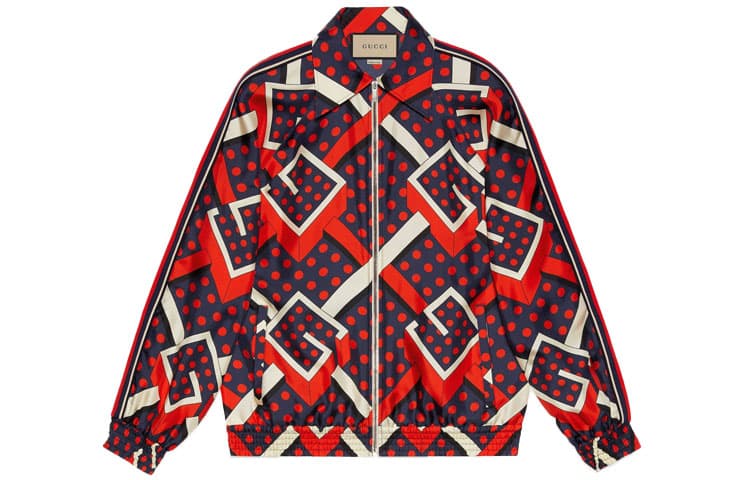 Куртка Gucci FW21 Dot Maze Print Jacket - изображение 1