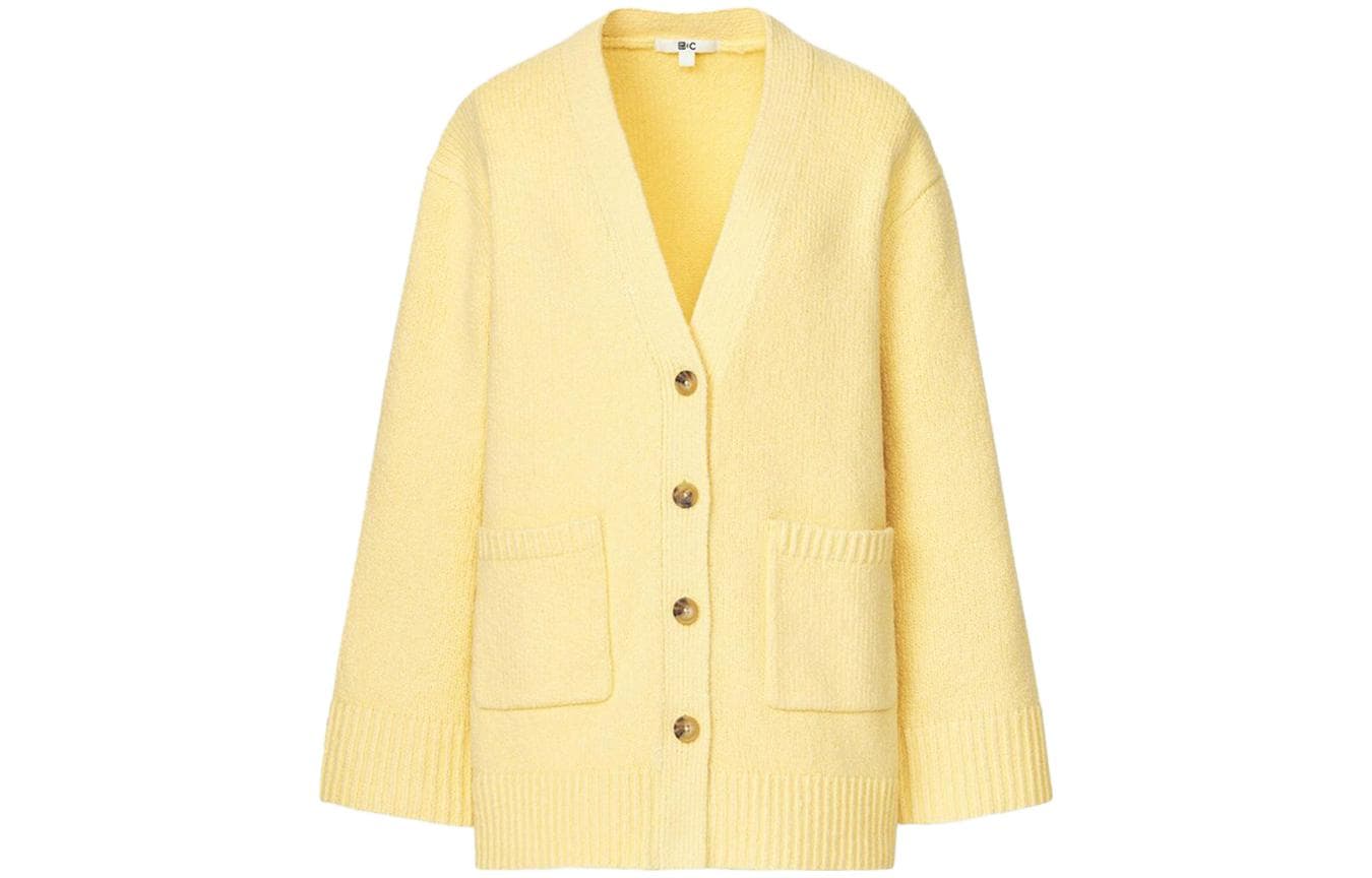 Кофта UNIQLO X Clare Waight Keller Трикотаж Женский Абрикосовый Желтый - изображение 1