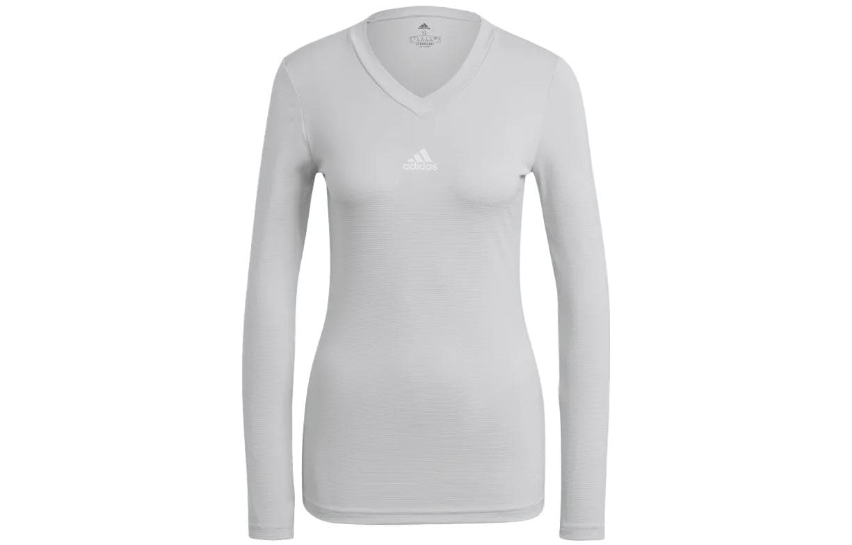 Футболка Adidas Светло-серые Женские Футболки - изображение 1