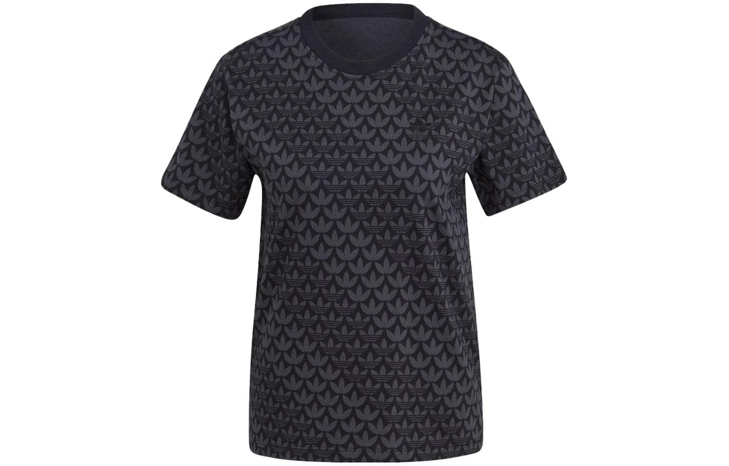 Футболка adidas originals Черные Женские Футболки - изображение 1