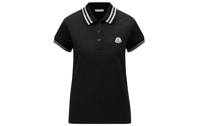 Moncler FW23 Logo Patch Polo Shirt LogoPoloPolo - изображение 1