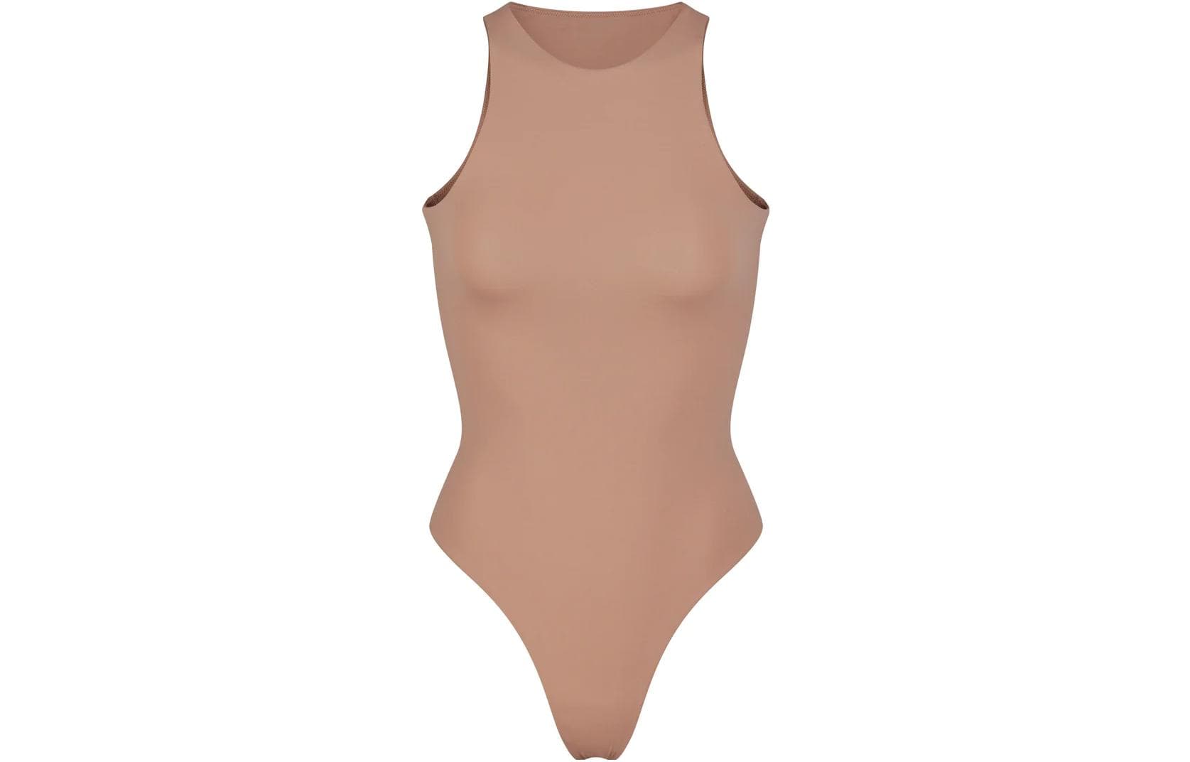 SKIMS FITS EVERYBODY HIGH NECK BODYSUIT SIENNA - изображение 1