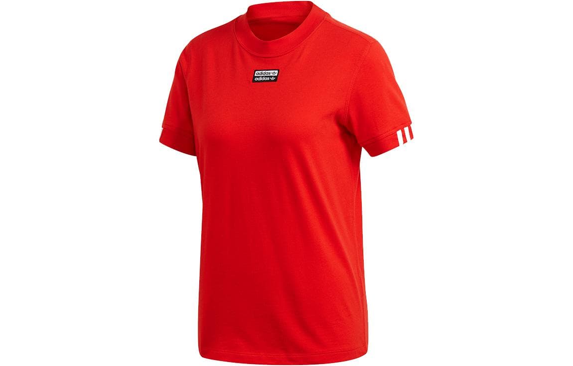 Футболка Adidas Red Женские T-рубашки - изображение 1