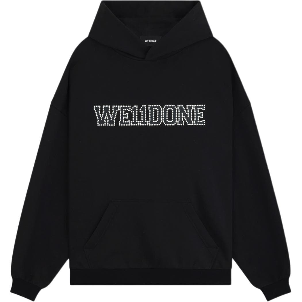 Худи WE11DONE FW24 Толстовка женская черная - изображение 1