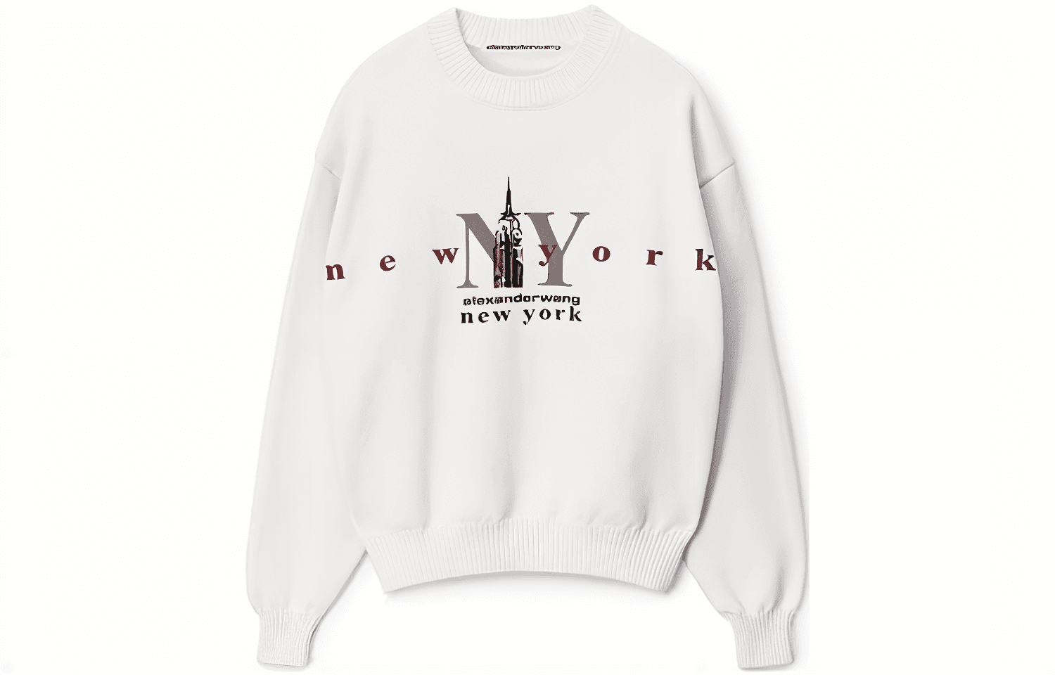 Кофта Alexander Wang Трикотаж Женский Белый - изображение 1