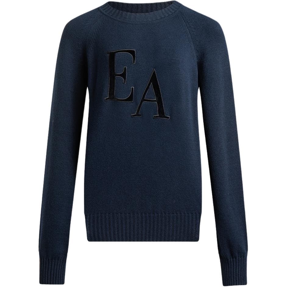 Кофта EMPORIO ARMANI EA FW23 Трикотаж Женский Синий - изображение 1