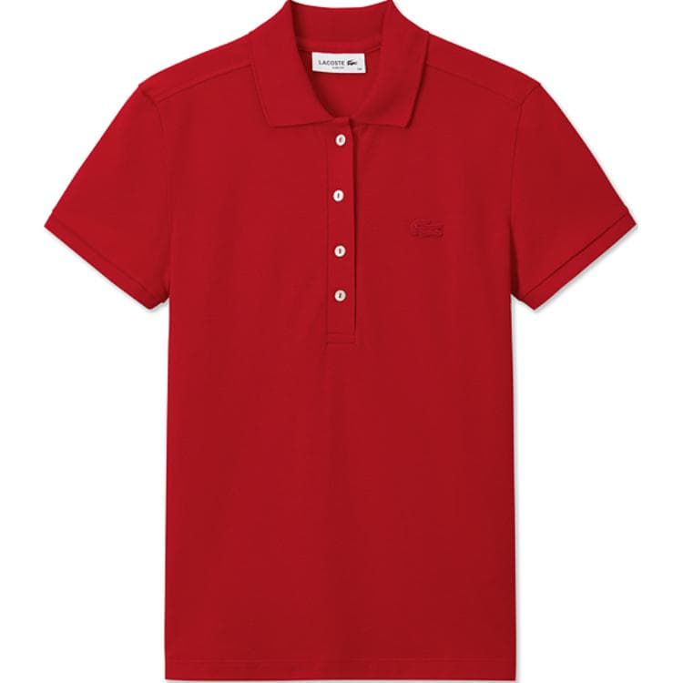 Футболка lacoste Красный Женские Футболки - изображение 1