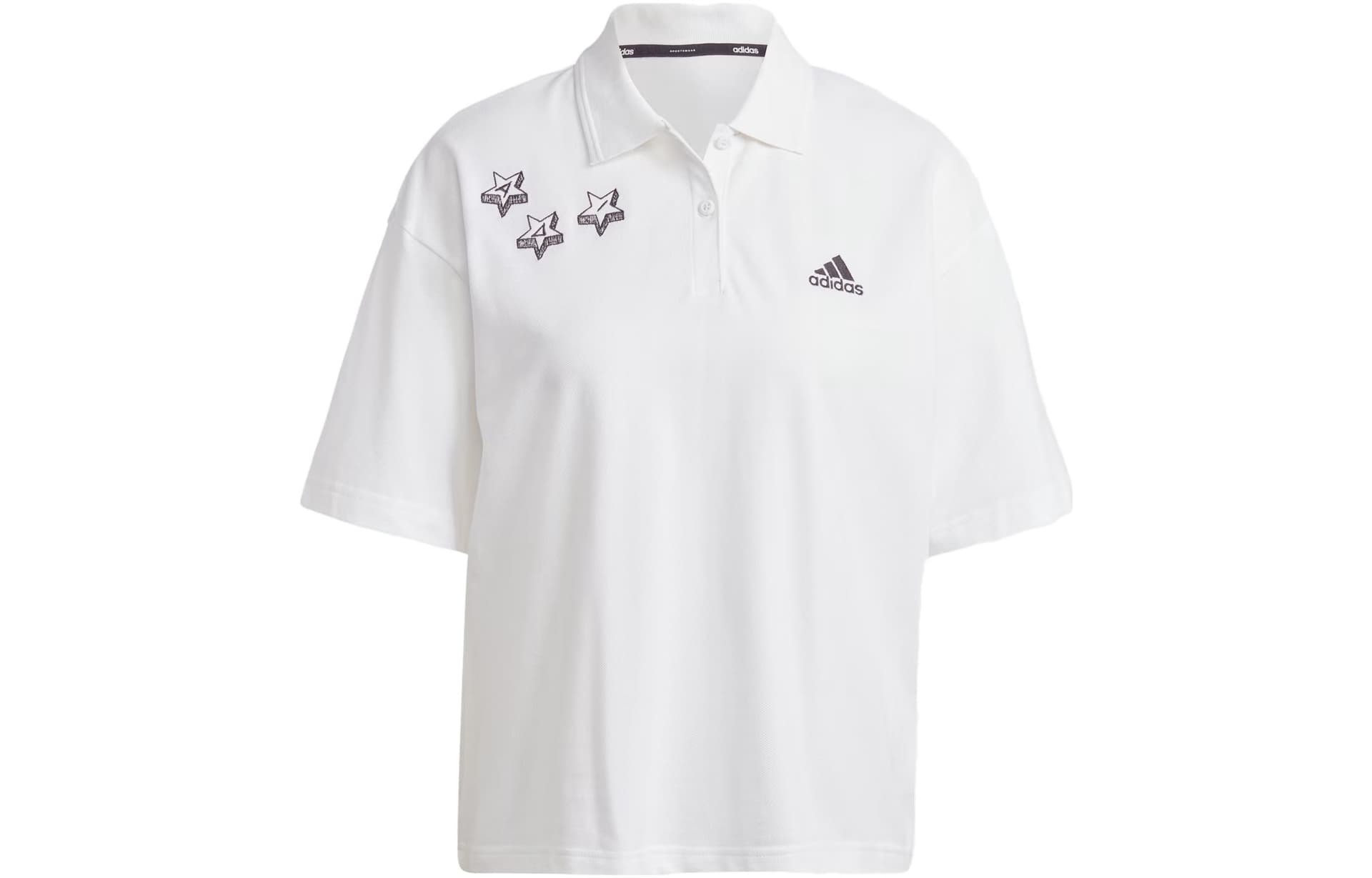 Adidas SCRIBBLE Белый Женские Поло - изображение 1