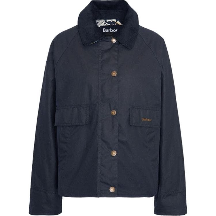 Куртка Barbour x William Morris FW24 Куртки и Пальто Женские Темно-синий - изображение 1
