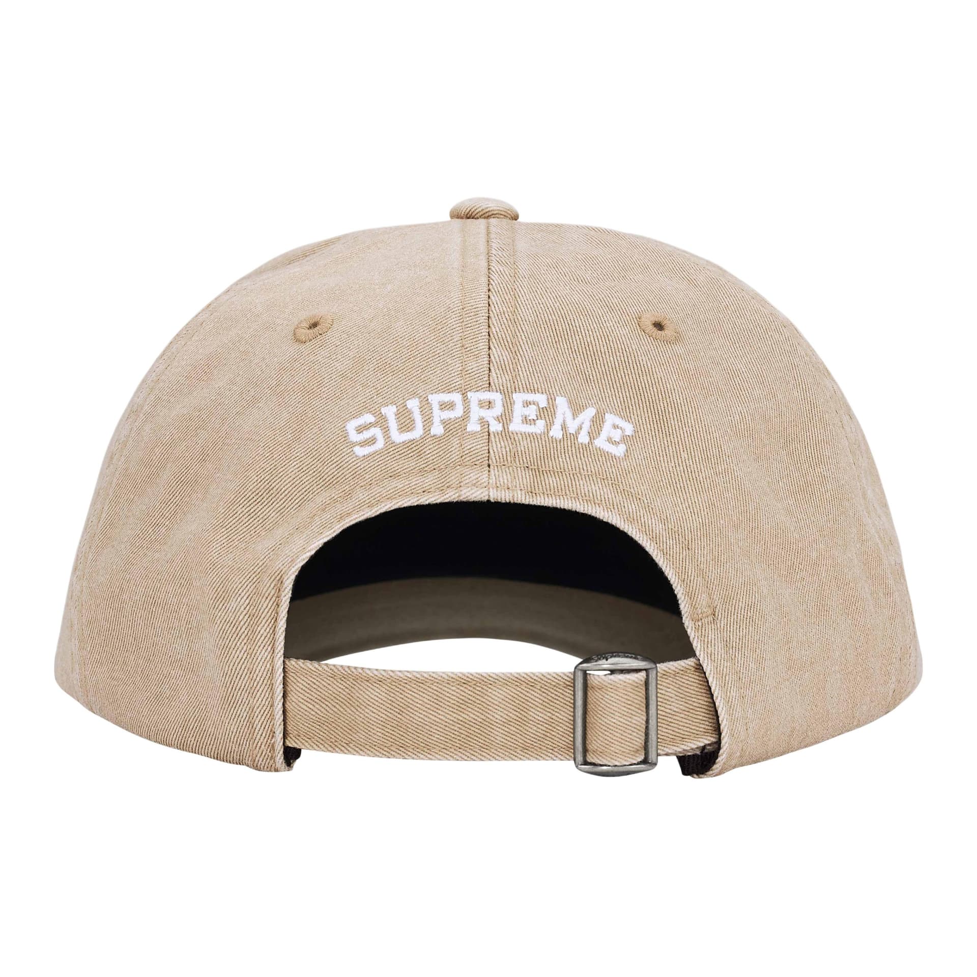 Кепка Supreme Хлопковая саржа Кепки Унисекс Черный Синий Умбра Бежевый Красный - изображение 2