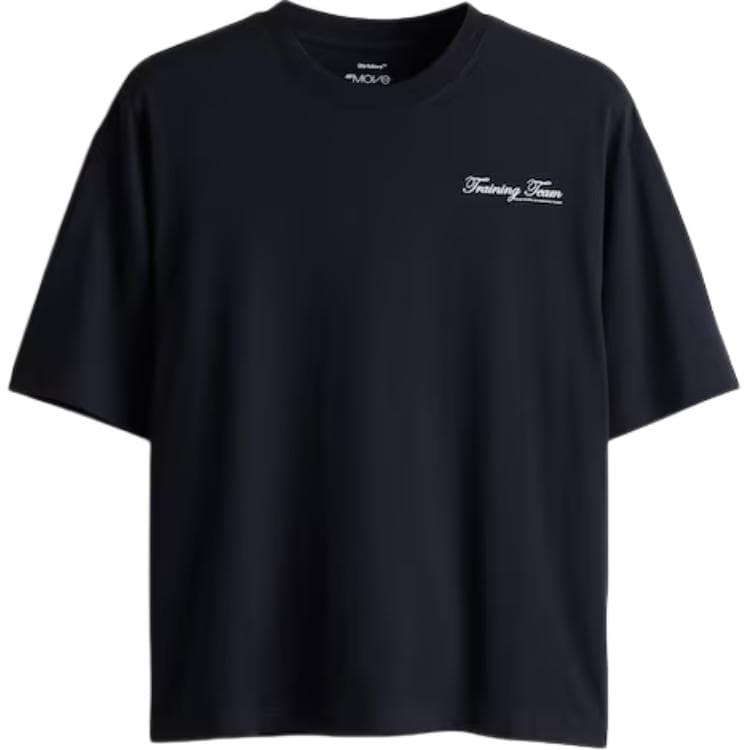 Футболка H&M Темно-синие мужские футболки - изображение 1