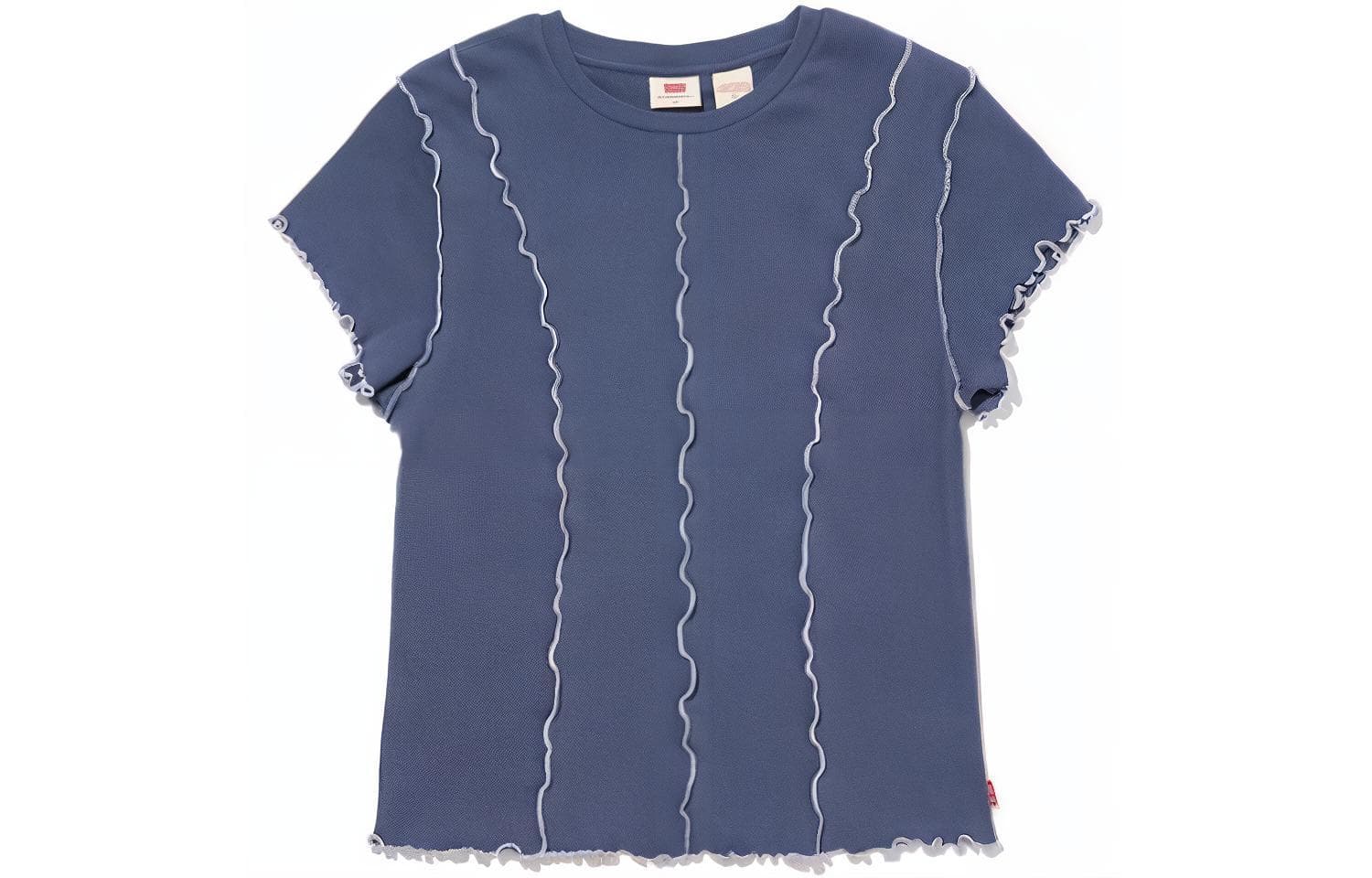 Футболка Levis Blue Crewneck Slim Fit Tee - изображение 1