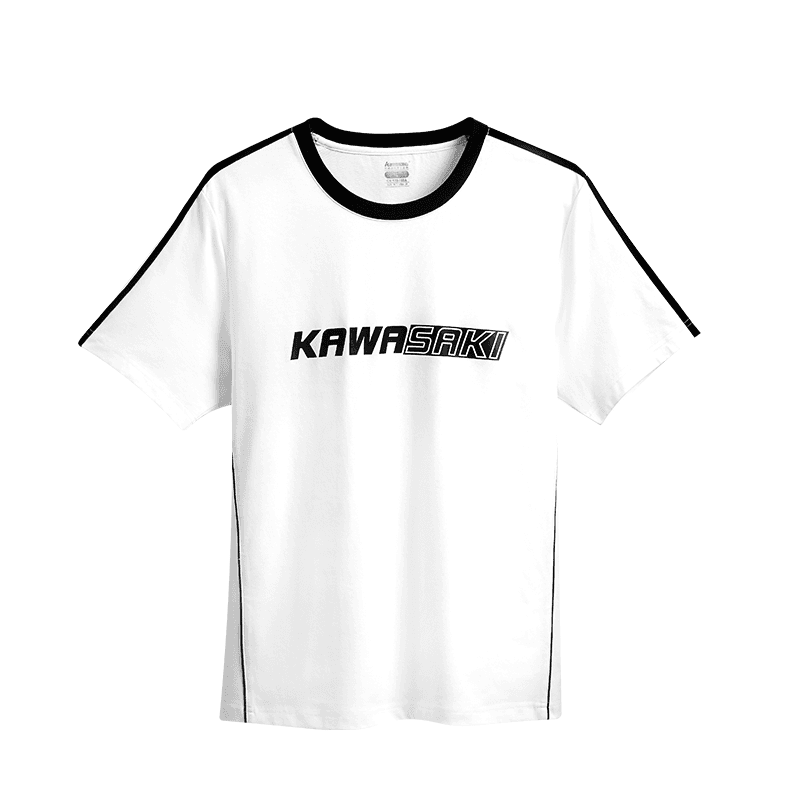 Футболка Kawasaki Vintage Collection Падел-бадминтон Джерси Унисекс Белый - изображение 1