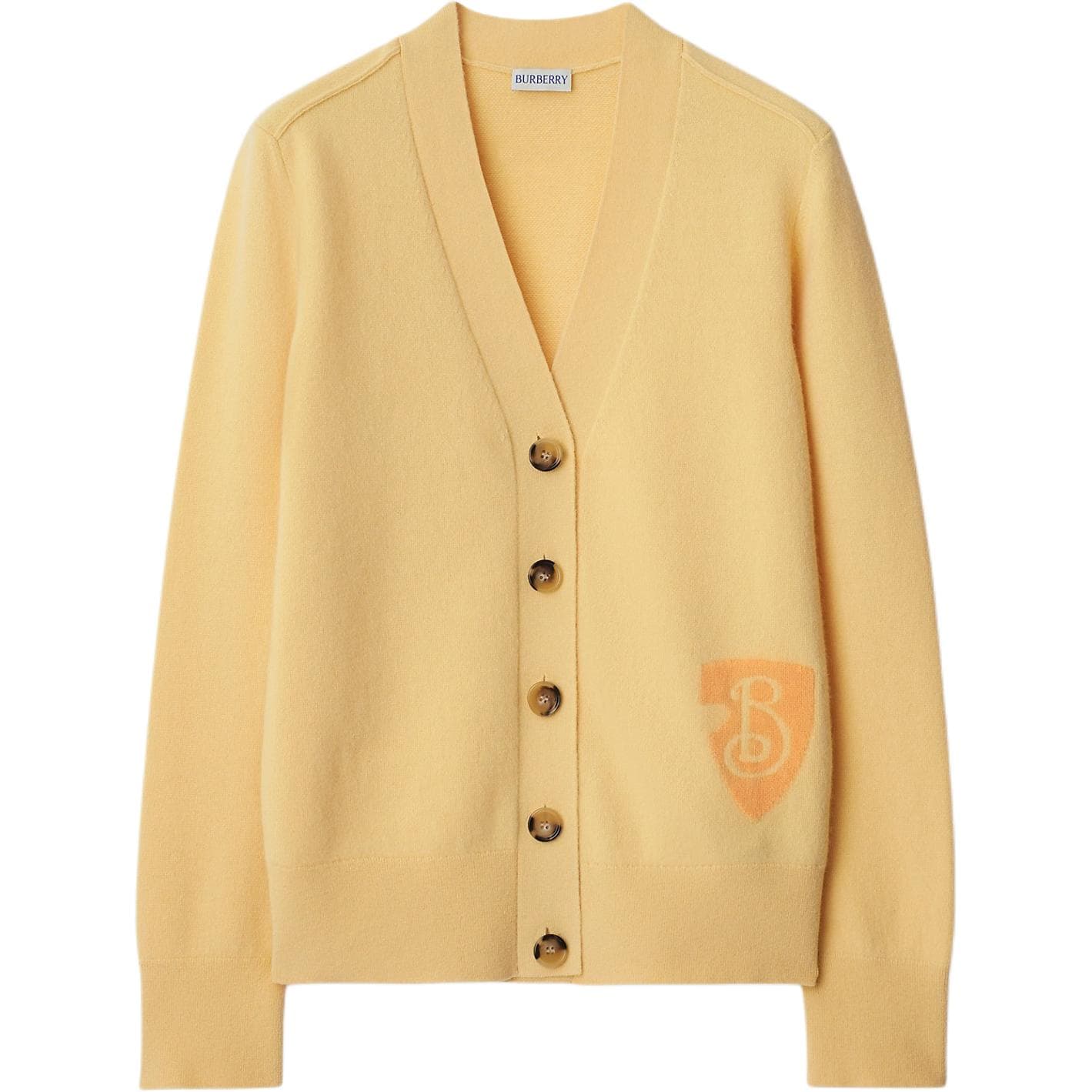 Кофта Burberry SS24 Трикотаж Женский Желтый - изображение 1