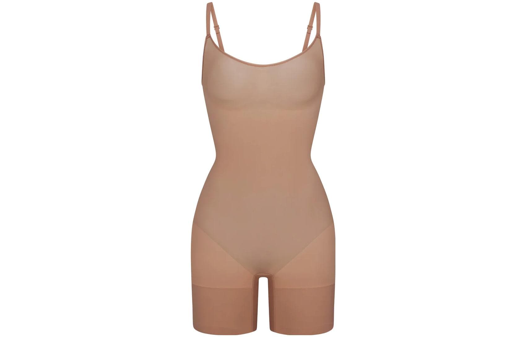 SKIMS EVERYDAY SCULPT MID THIGH BODYSUIT SIENNA - изображение 1