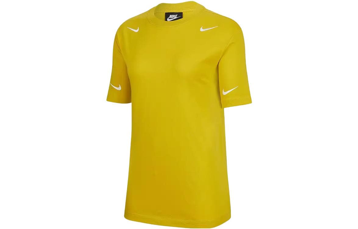 Футболка Nike T-Shirt Женская Яичный Желтый - изображение 1