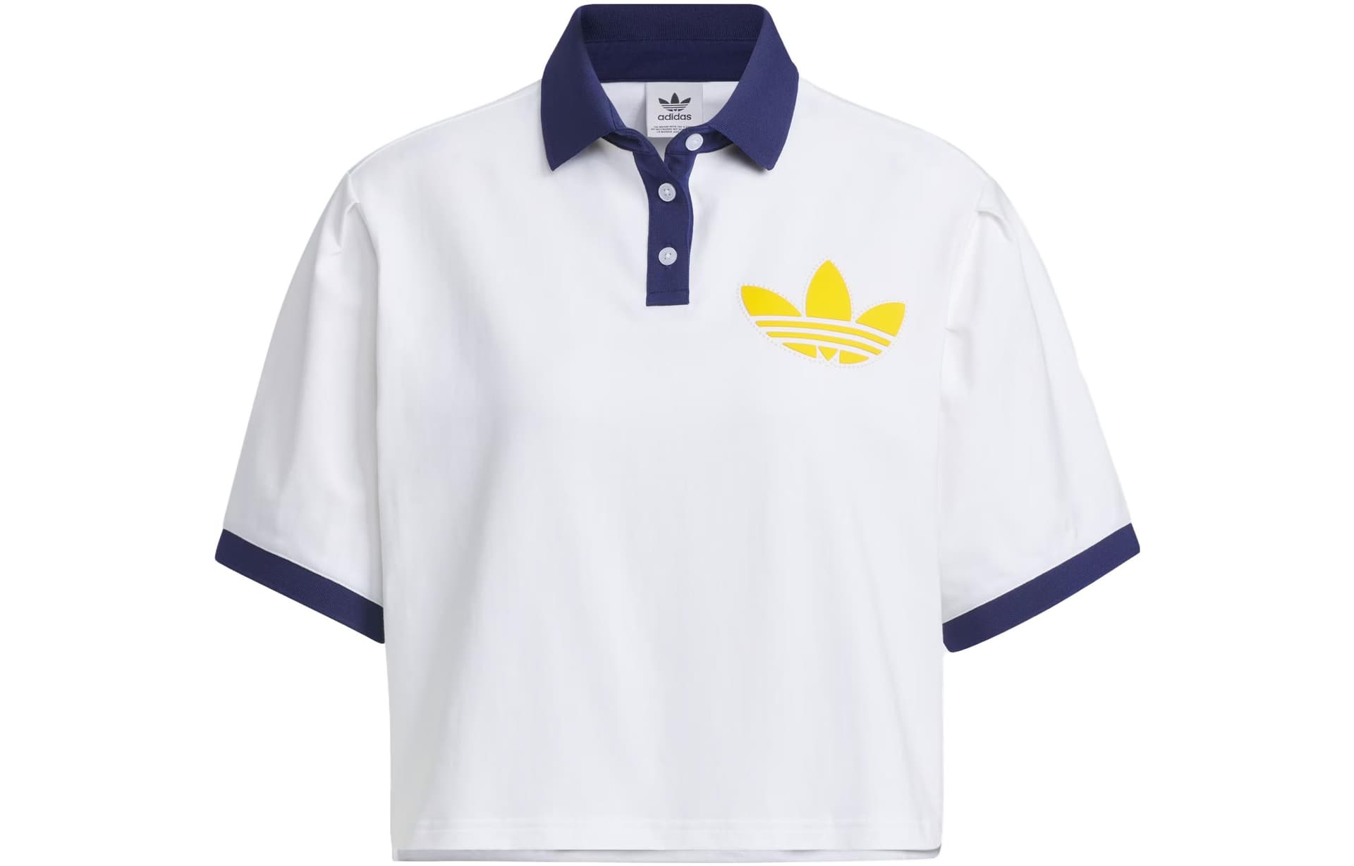 Adidas Originals Поло Женское Белое - изображение 1