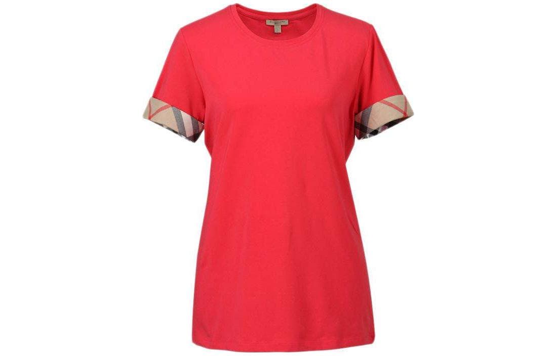 Футболка Burberry Красный Женские T-рубашки - изображение 1