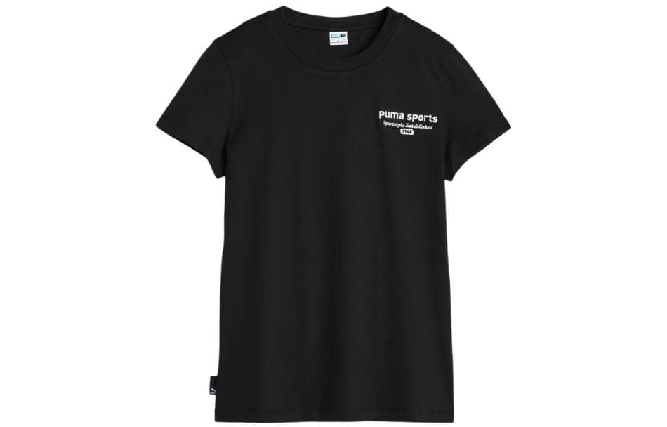 Футболка Puma Team Черные Женские Футболки - изображение 1