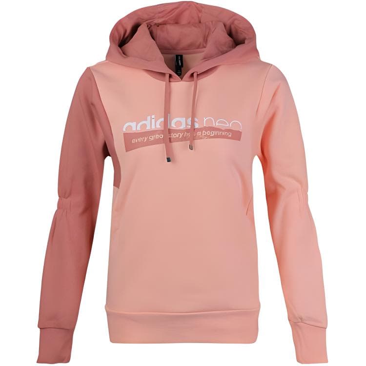 Худи Adidas Neo Толстовка Женское Красное - изображение 1