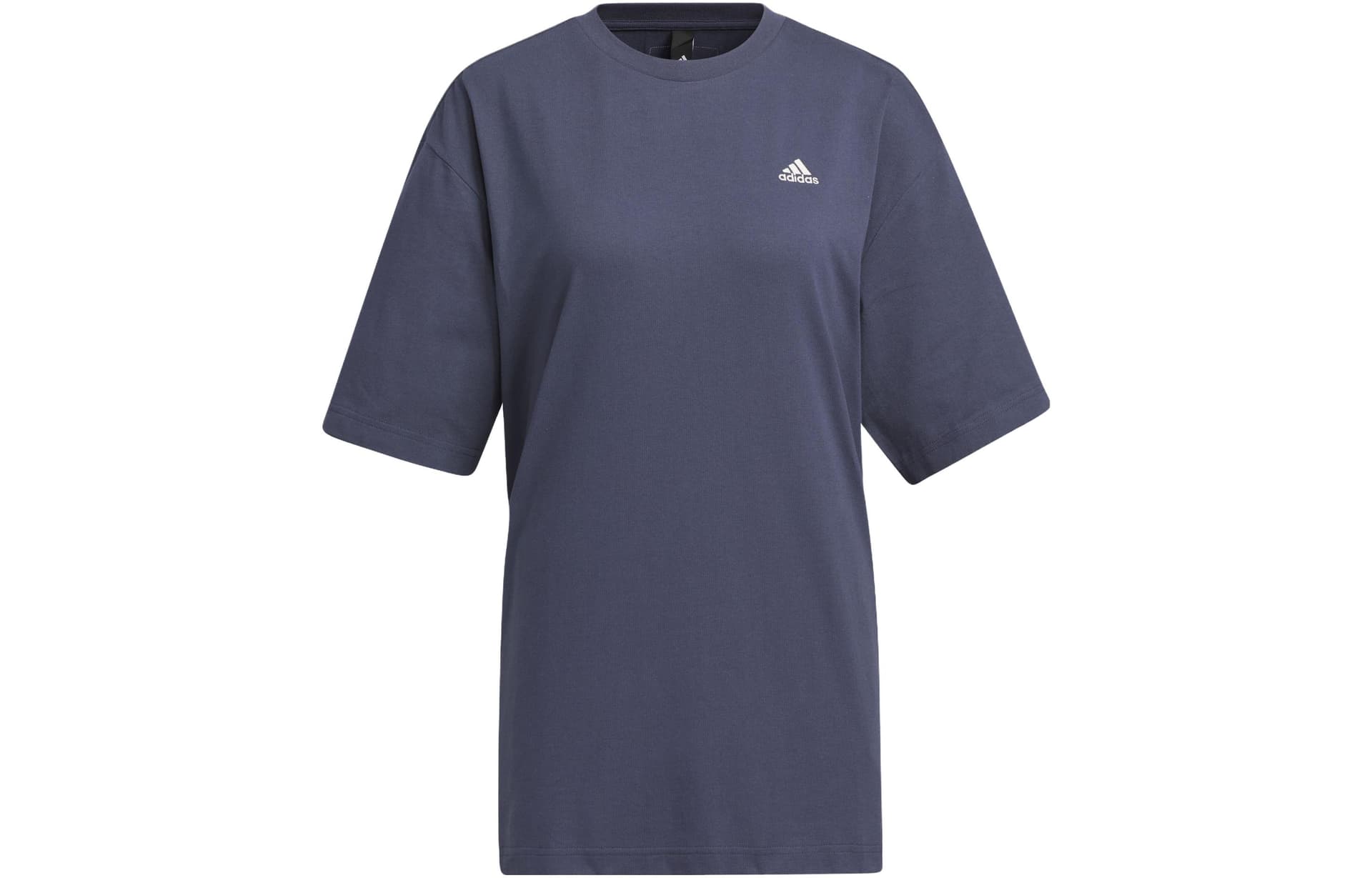 Футболка Adidas T-Shirt Женская Темно-Синяя - изображение 1