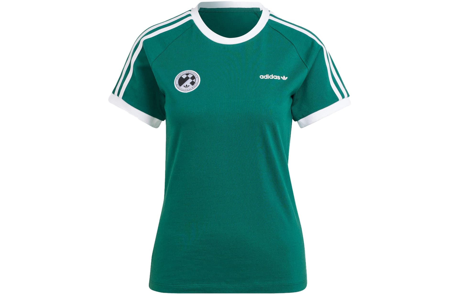 Футболка Adidas Originals Реглан T-Shirt Женская Зеленая - изображение 1