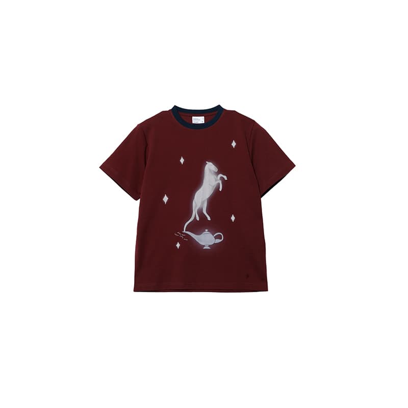 Футболка ROARINGWILD T-Shirt Унисекс Бордовый - изображение 1