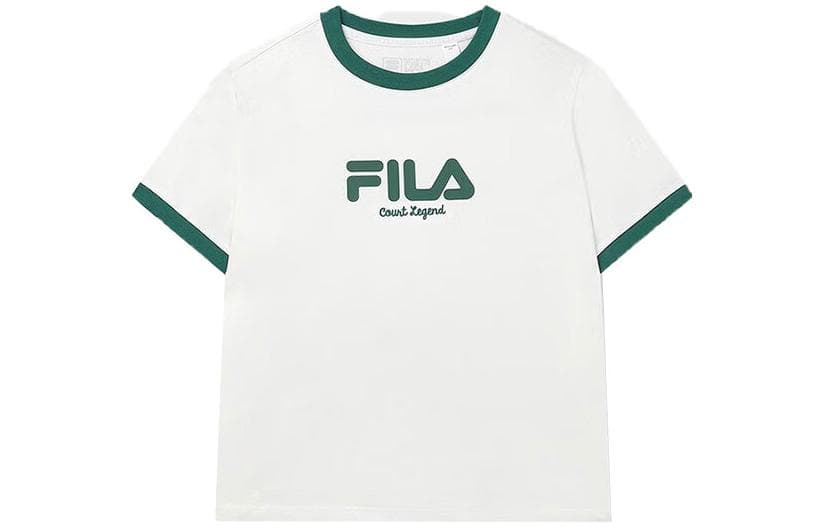 Футболка FILA T Рубашка Женская Облачный Белый - изображение 1