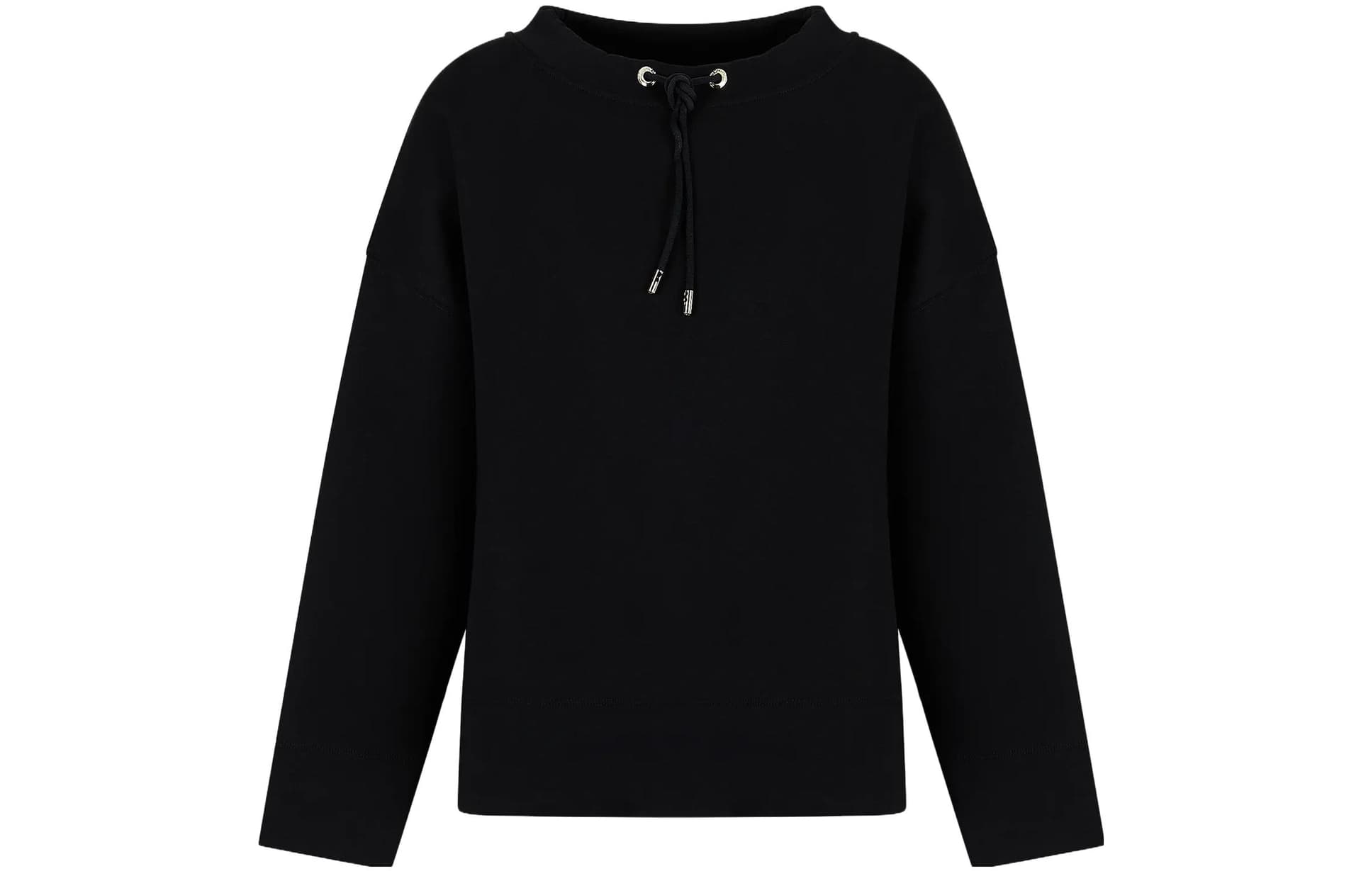 Худи EMPORIO ARMANI Худи-ханьфу платье женское черное - изображение 1