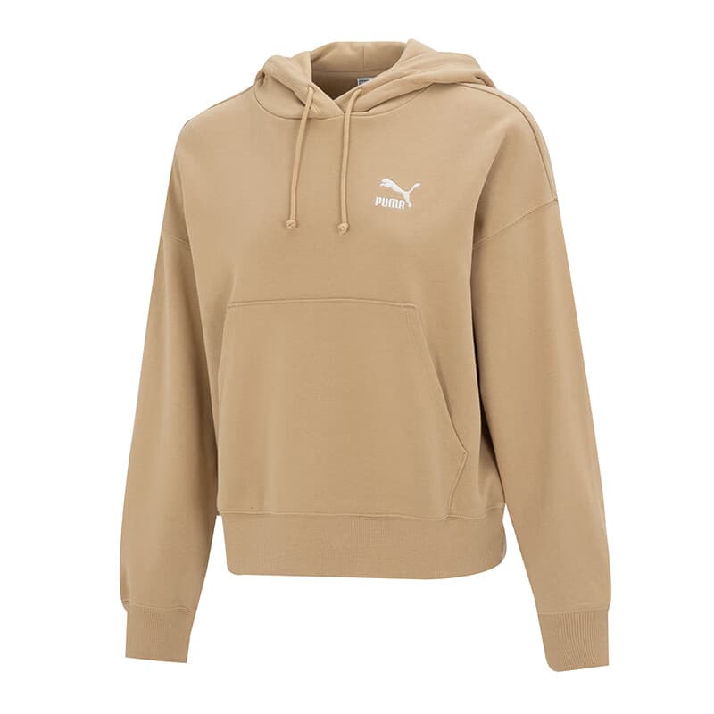 Худи PUMA Хаки Женские Толстовка - изображение 1